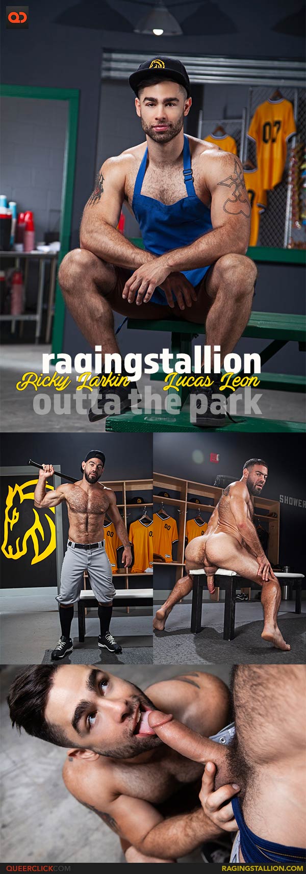 Raging Stallion: Ricky Larkin and Lucas Leon - Outta the Park!