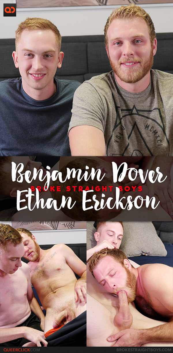 Broke Straight Boys: Benjamin Dover Fucks Ethan Erickson - Bareback