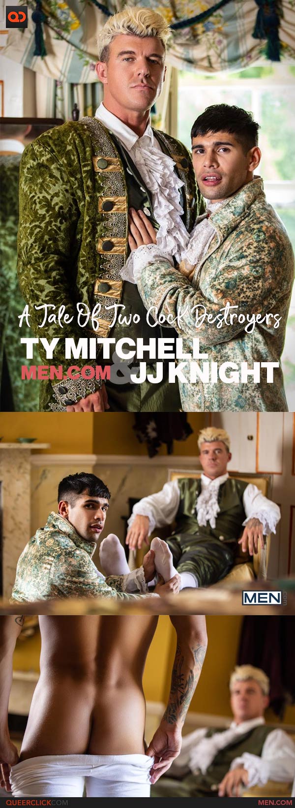 Men.com: A Tale Of Two Cock Destroyers Episode 1 – JJ Knight and Ty Mitchell