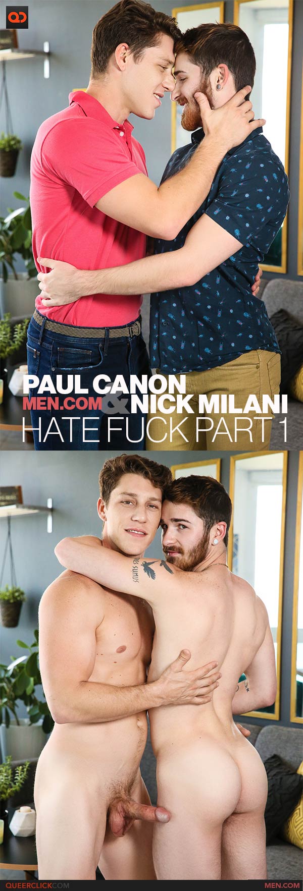Men.com: Paul Canon and Nick Milani