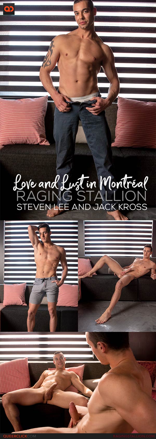 Raging Stallion: Steven Lee and Jack Kross- Love and Lust in Montréal