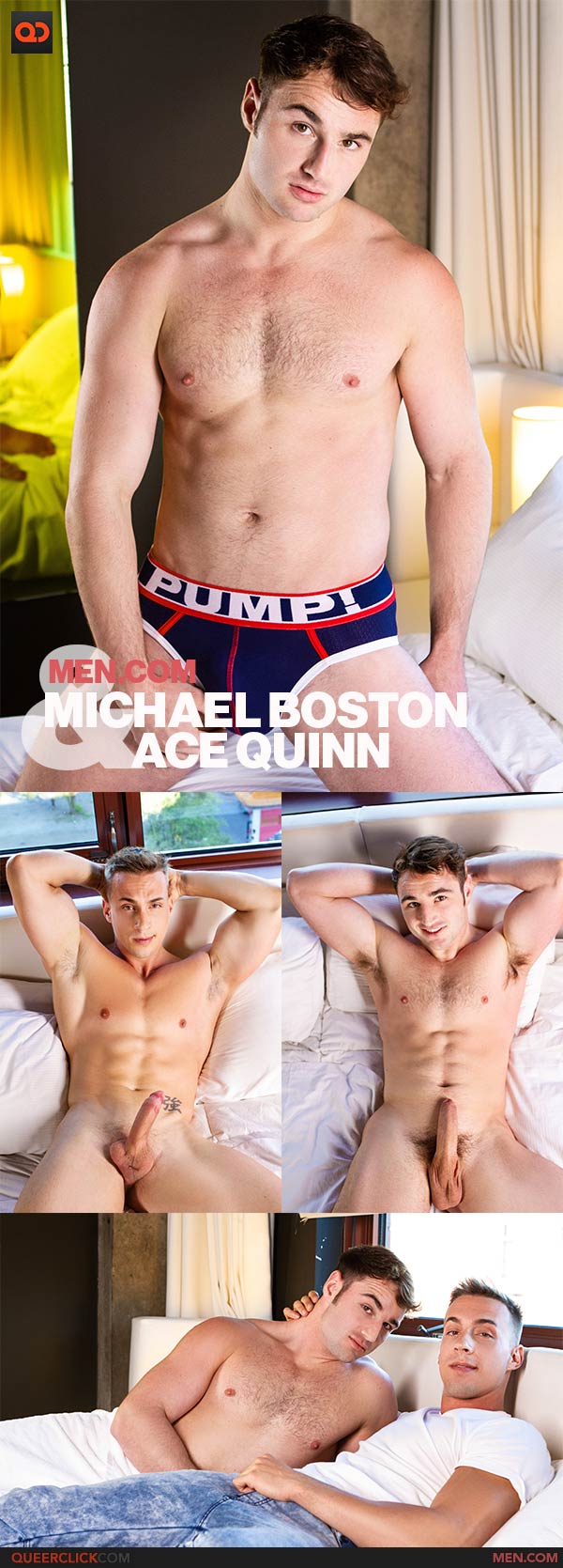 Men.com: Michael Boston and Ace Quinn