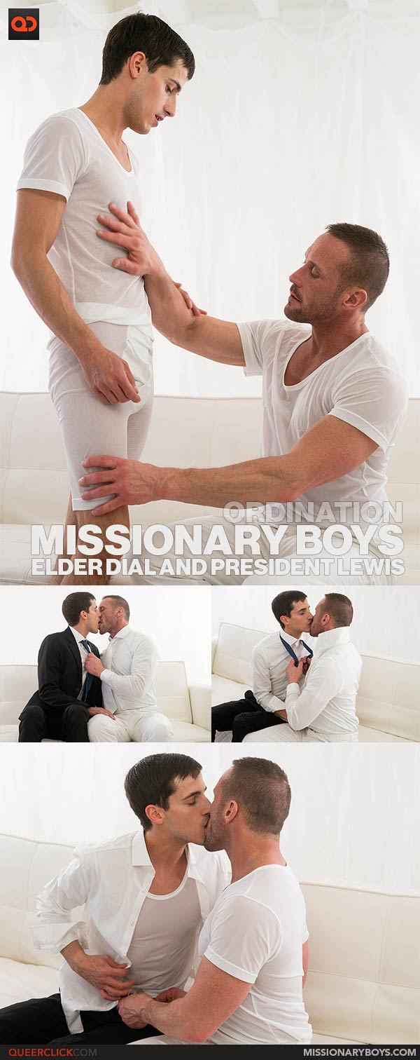 Missionary Boys: Elder Dial Ch 4: Ordination - Elder Dial and President Lewis
