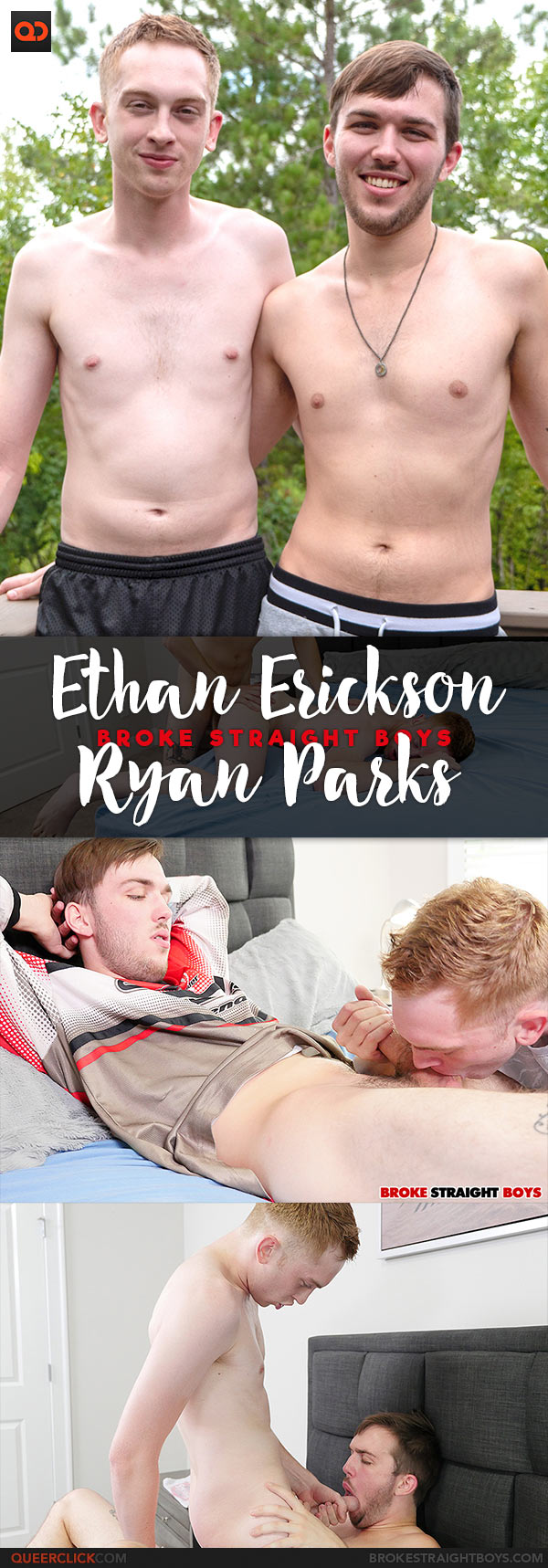 Broke Straight Boys: Ryan Parks Fucks Ethan Erickson - Bareback