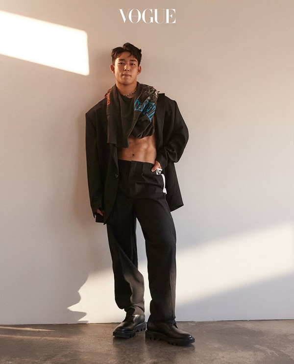 This Hot Wrestler Posed for Vogue Korea and We're Thirsty AF!