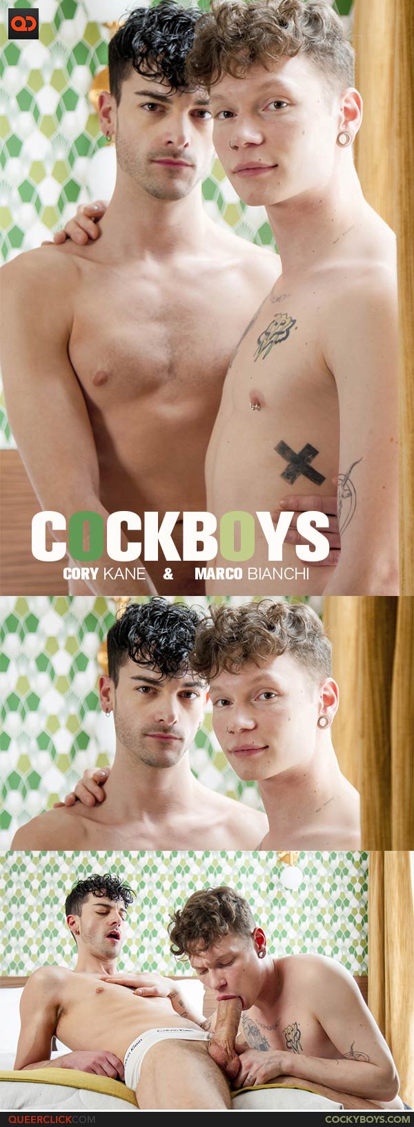 CockyBoys: Marco Bianchi Gets Pounded by Cory Kane