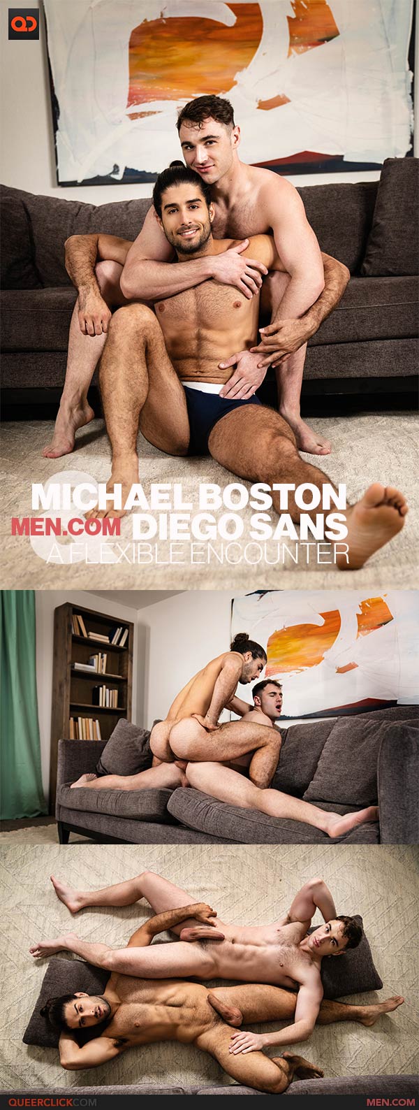 Men.com: Diego Sans and Michael Boston