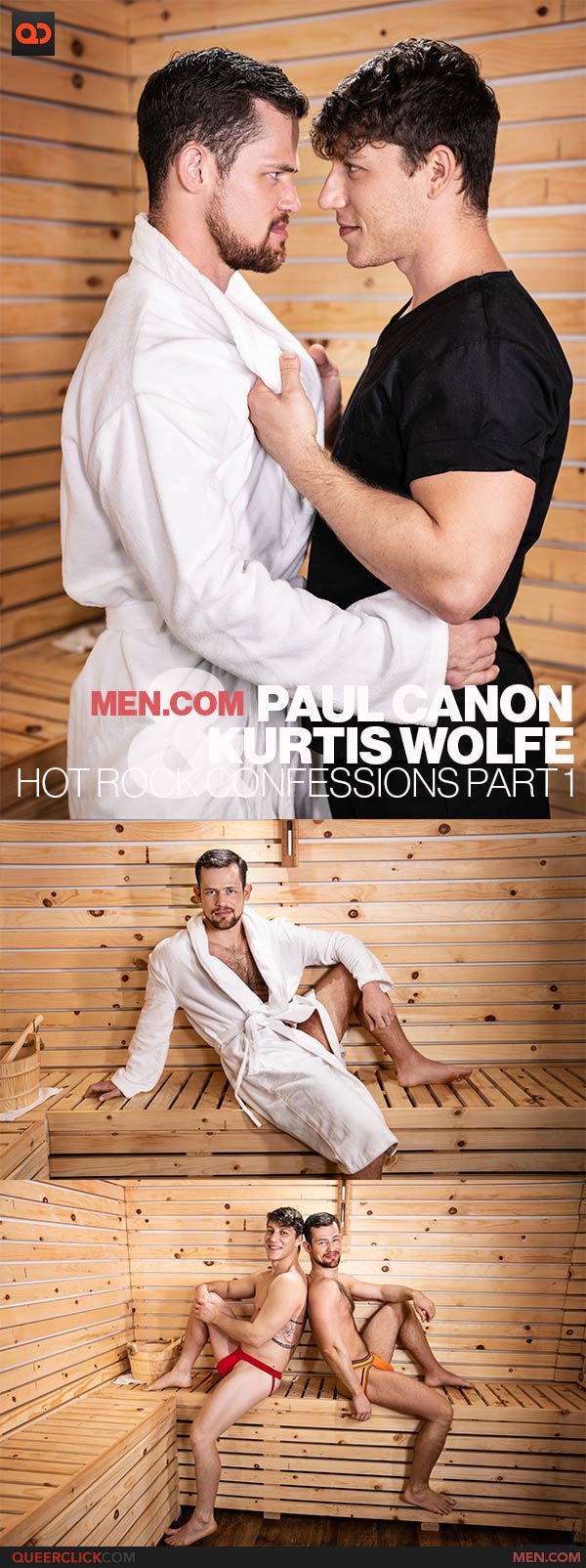 Men.com: Kurtis Wolfe and Paul Canon