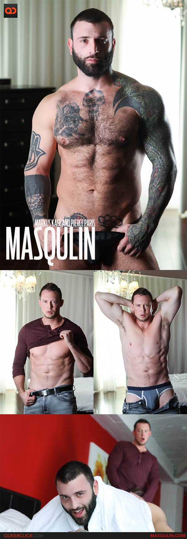 Masqulin: Markus Kage and Pierce Paris
