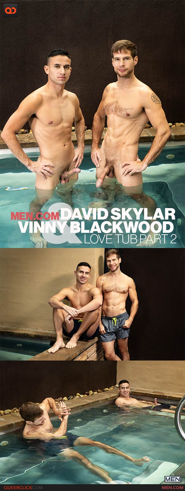 Men.com: David Skylar and Vinny Blackwood