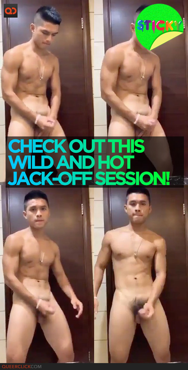Check Out This Wild And Hot Jack-Off Session!