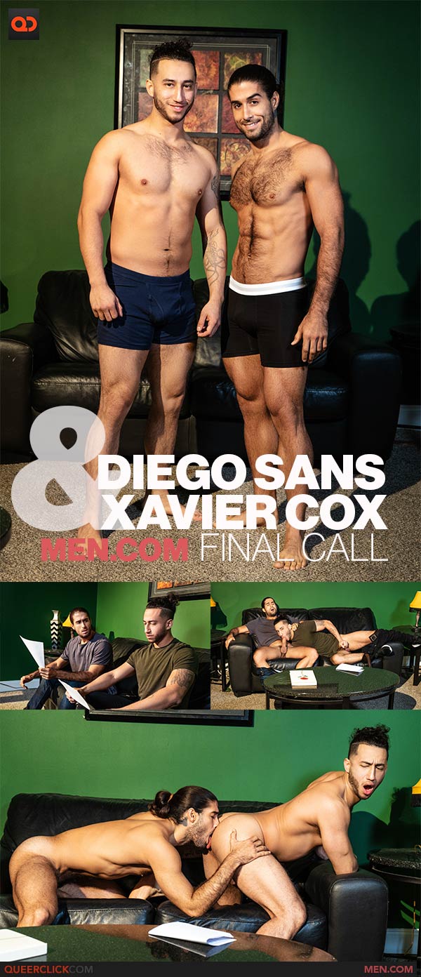Men.com: Diego Sans and Xavier Cox - Final Call