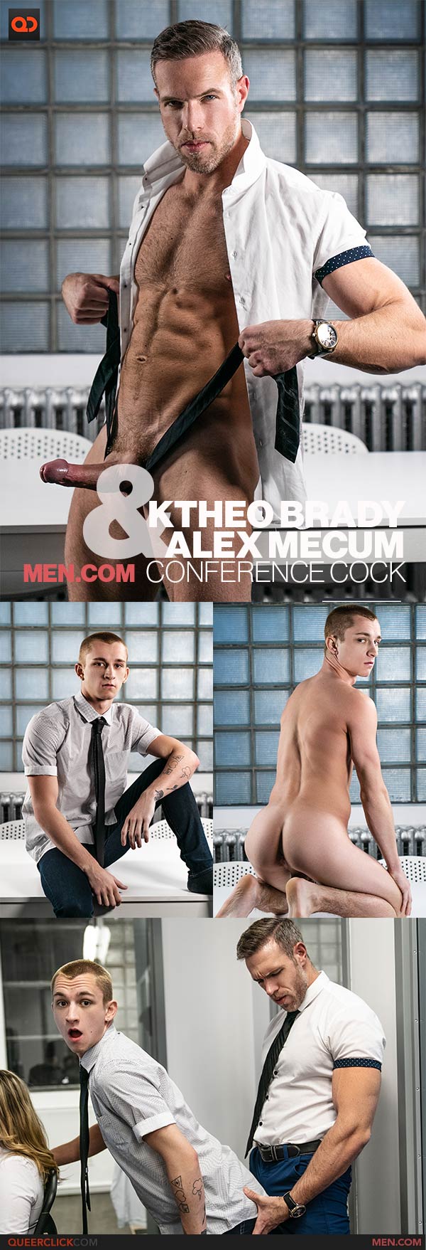 Men.com: Theo Brady and Alex Mecum - Conference Cock