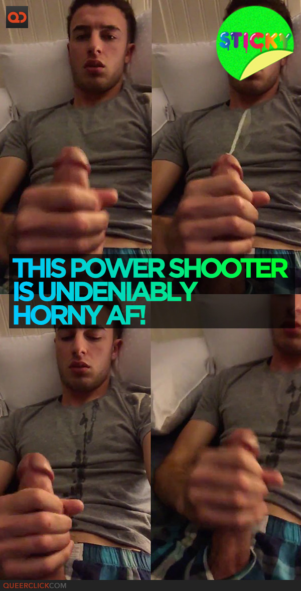 This Power Shooter is Undeniably Horny AF!
