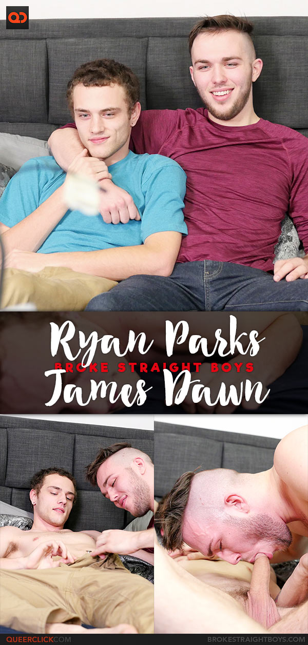 Broke Straight Boys: Ryan Parks Fucks James Dawn - Bareback