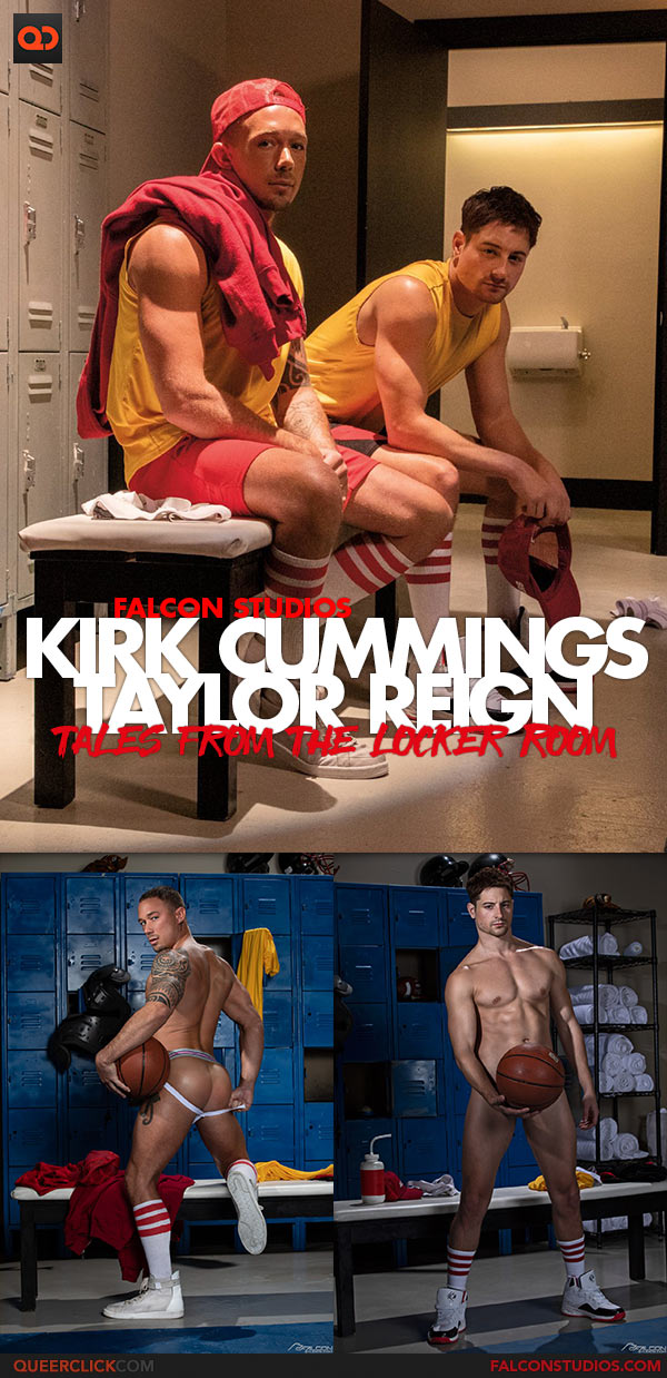 Falcon Studios: Taylor Reign Fucks Kirk Cummings Bareback - Tales From the Locker Room