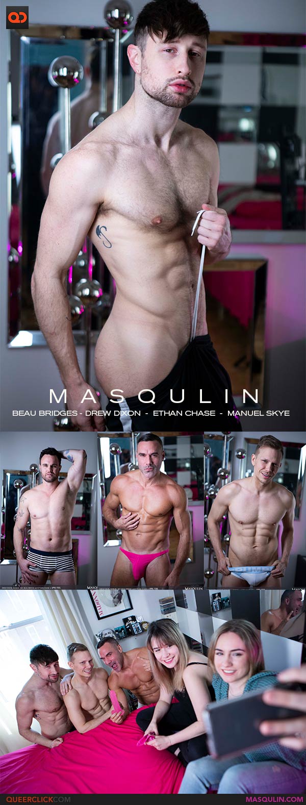 Masqulin: Beau Bridge, Drew Dixon, Ethan Chase and Manuel Skye