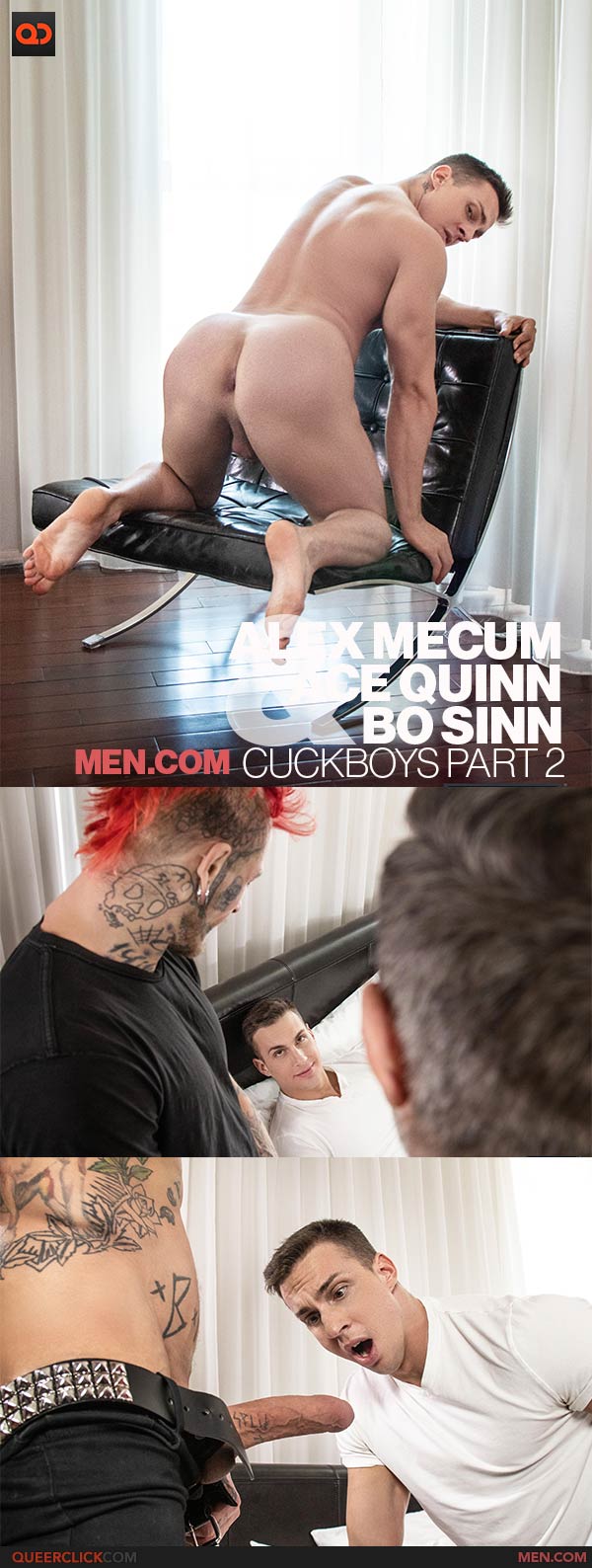 Men.com: Bo Sinn, Ace Quinn and Alex Mecum