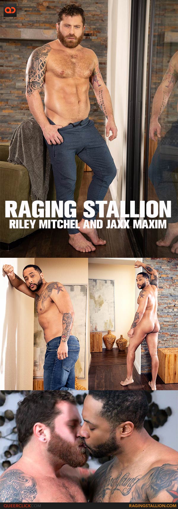 RagingStallion: Riley Mitchel and Jaxx Maxim