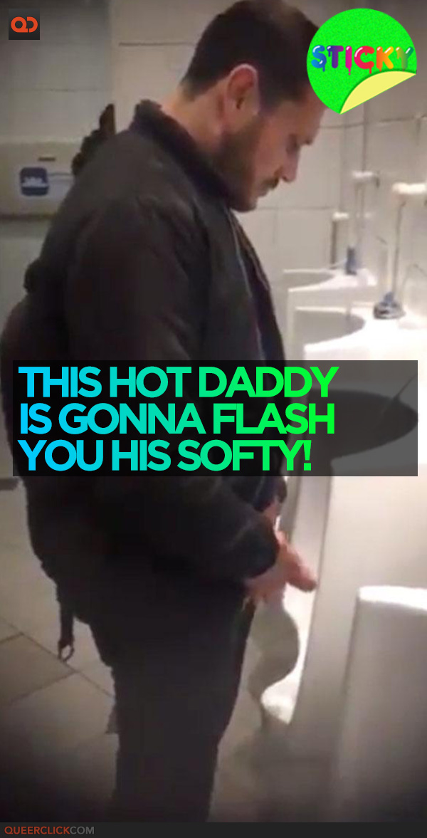 This Hot Daddy Is Gonna Flash You His Softy!