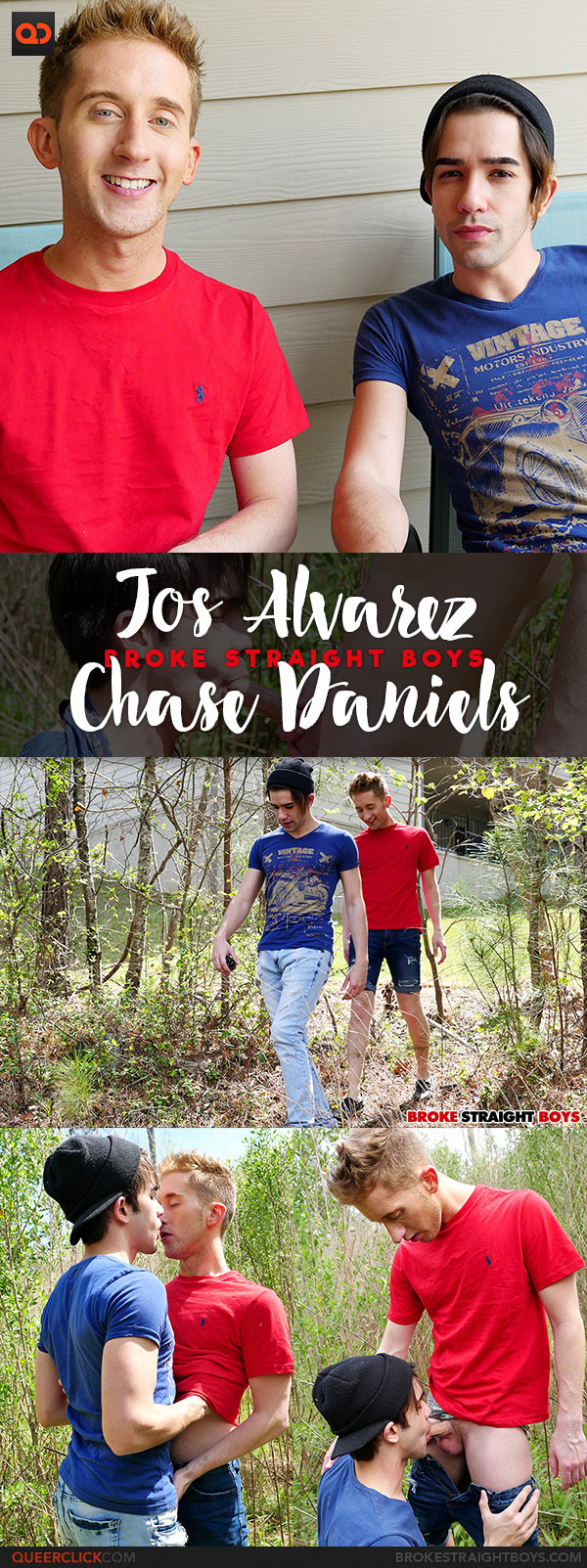Broke Straight Boys: Jos Alvarez and Chase Daniels - Oral