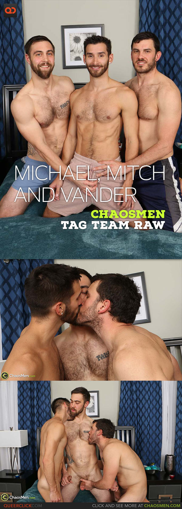 ChaosMen: Michael Mission, Mitch Matthews and Vander - Bareback Tag Team