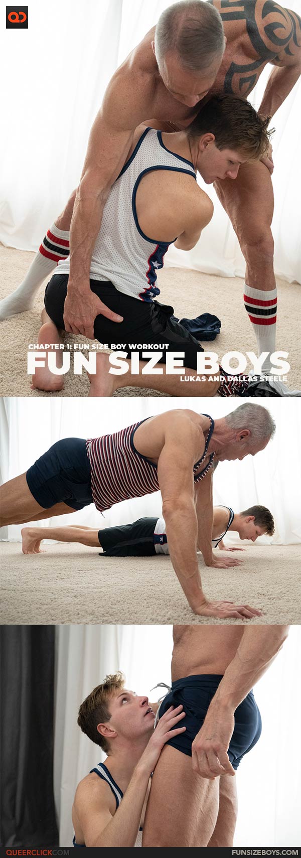 Fun Size Boys: Lukas and Dallas Steele - Chapter 1: Fun Size Boy Workout