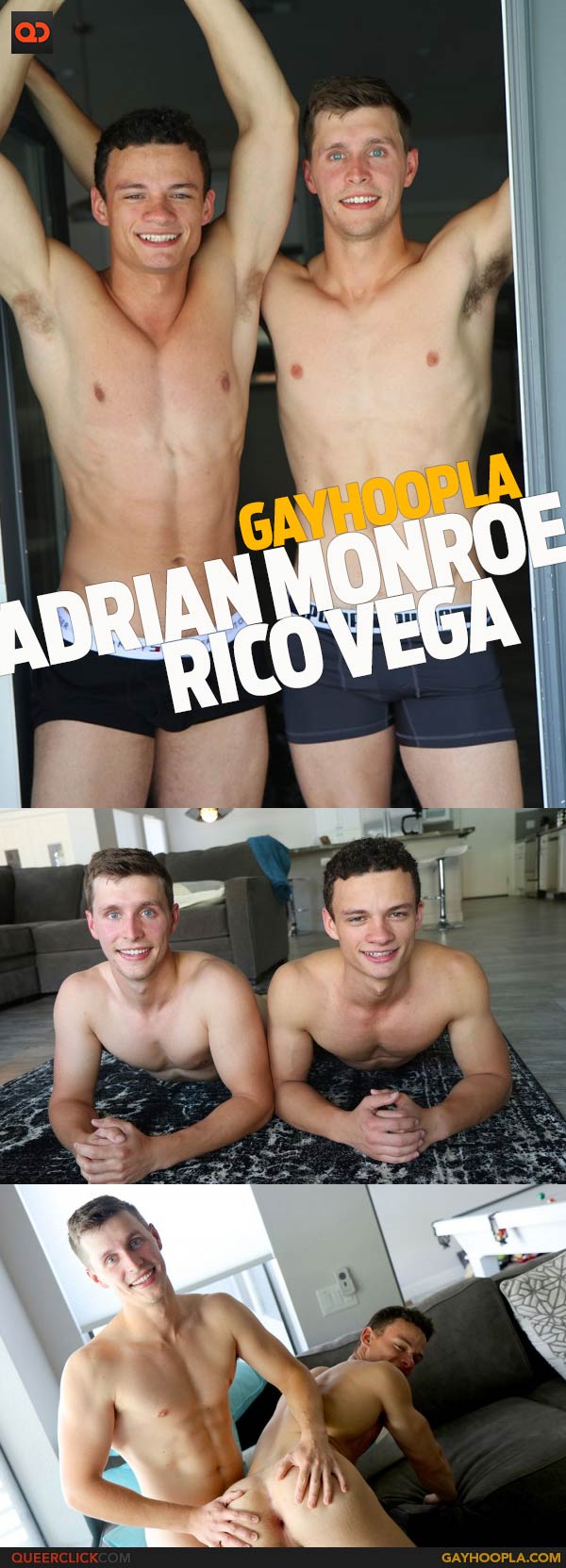 GayHoopla: Adrian Monroe and Rico Vega