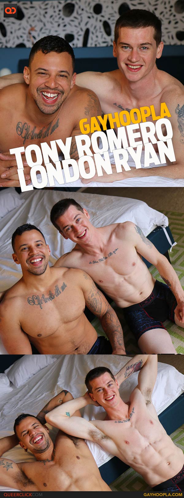 GayHoopla: London Ryan and Tony Romero