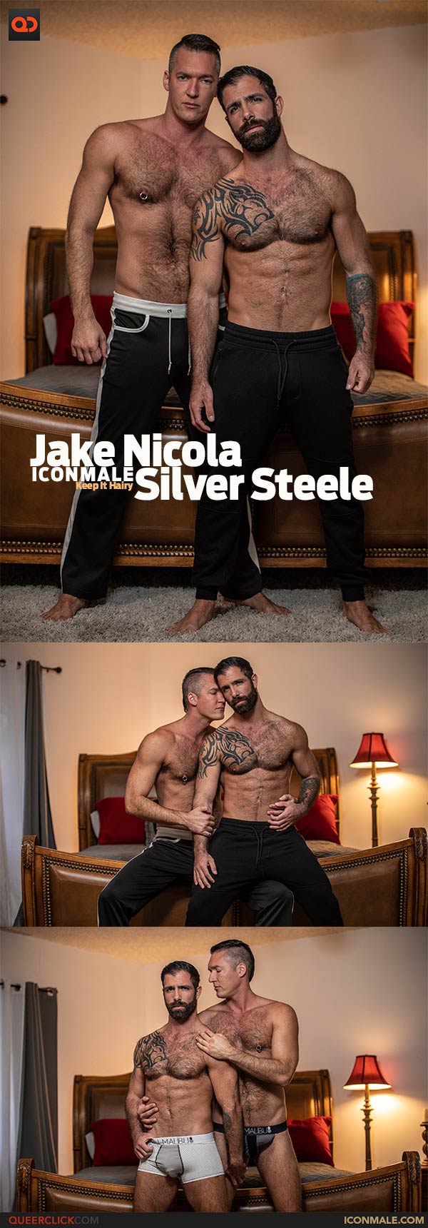 IconMale: Jake Nicola and Silver Steele