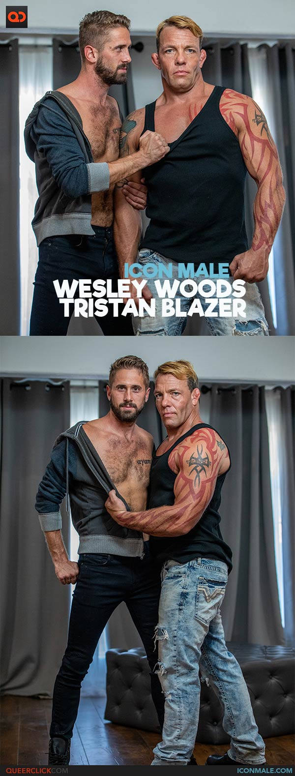 IconMale: Tristan Blazer and Wesley Woods