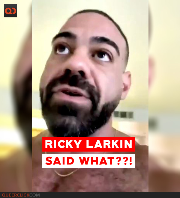 Ricky Larkin Gets Flak For His 