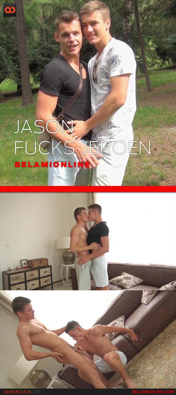 BelAmi Online: Jason Bacall Fucks Jeroen Mondrian - Bareback