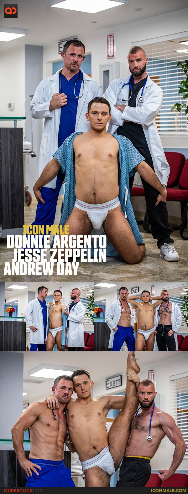 IconMale: Donnie Argento, Jesse Zeppelin and Andrew Day
