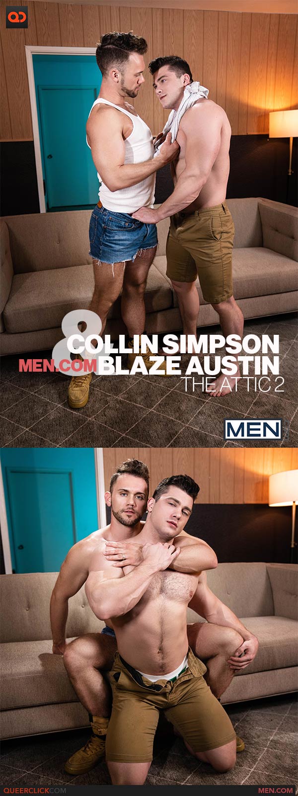 Men.com: Collin Simpson and Blaze Austin