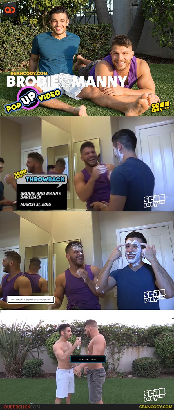 Sean Cody: Brodie and Manny - a Pop-Up Flashback Video