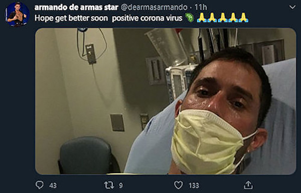 People Are Worried After Armando de Armas Tested Positive for COVID-19!
