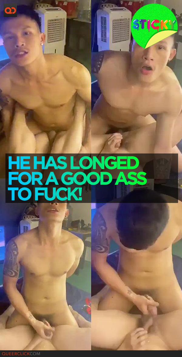 He Has Longed For A Good Ass to Fuck!
