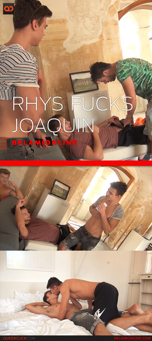 BelAmi Online: Rhys Jagger Fucks Joaquin Arrenas Bareback - Summer Loves