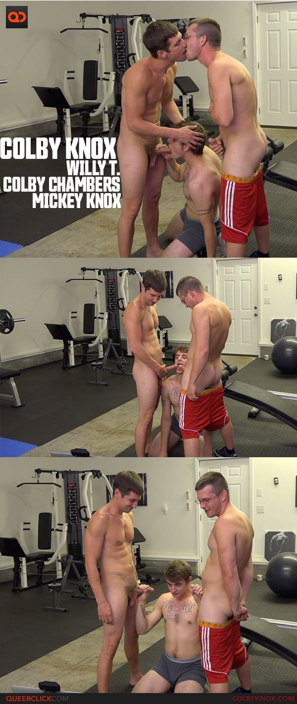 Colby Knox: Fun in the gym With Willy T.