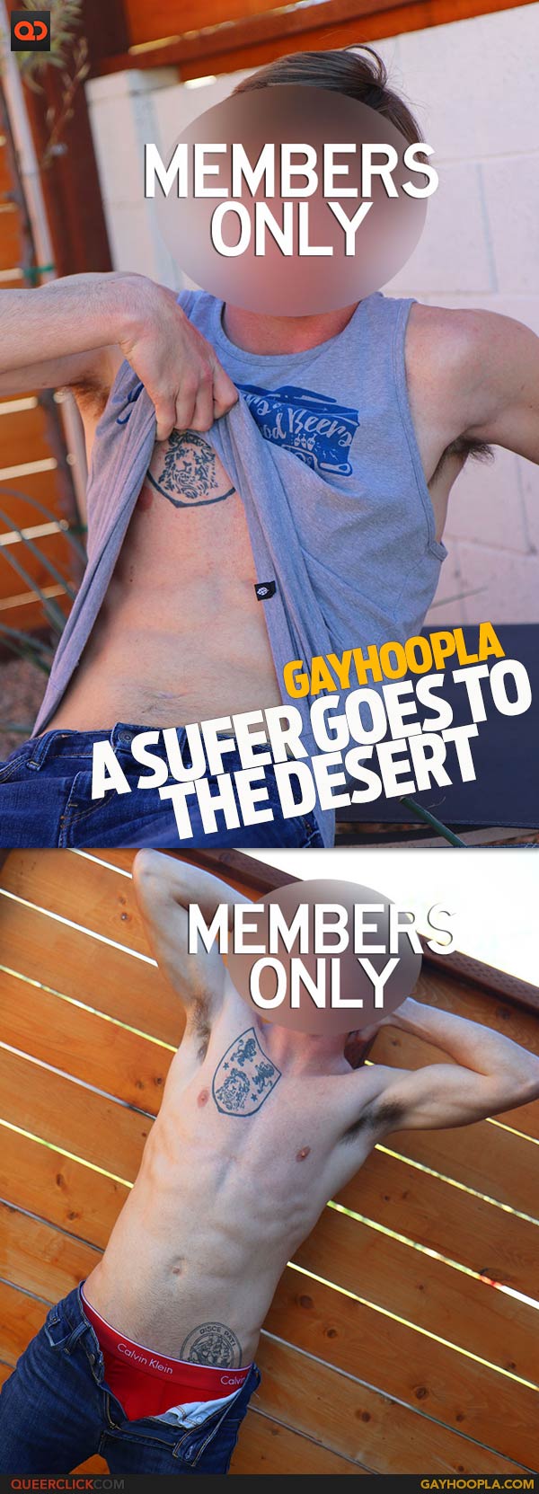 GayHoopla: A Surfer Goes to the Desert