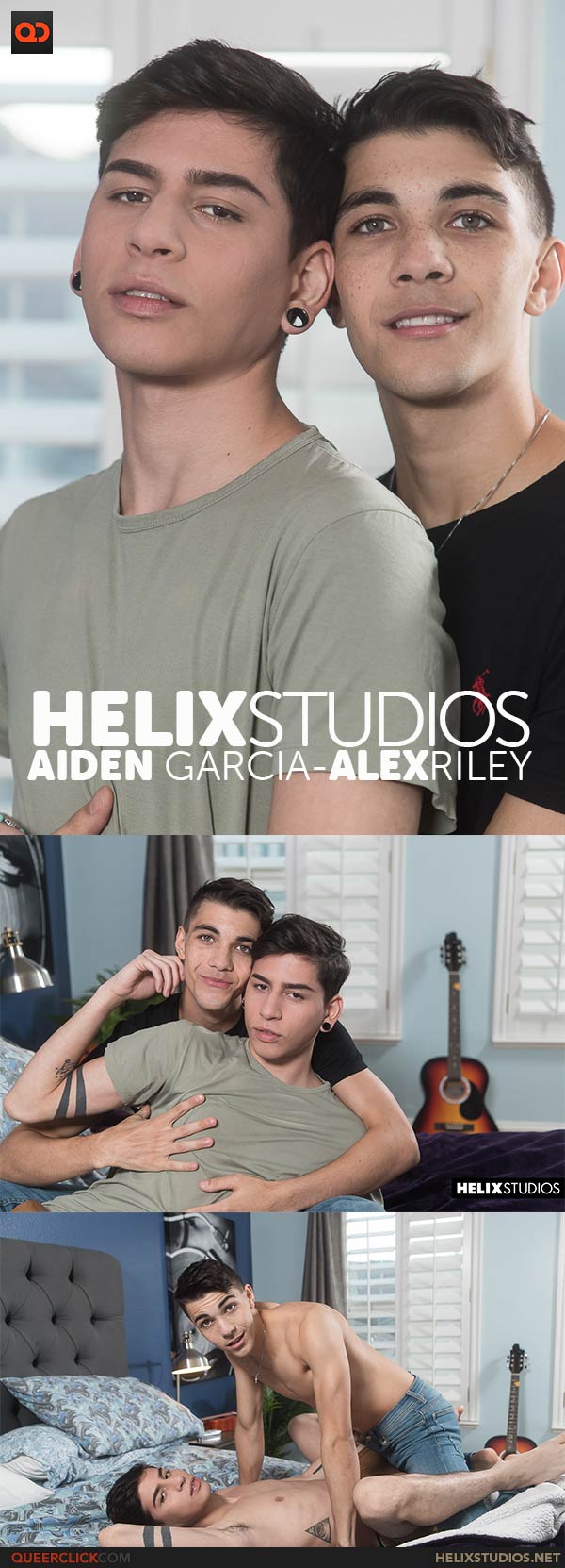 Helix Studios: Aiden Garcia and Alex Riley