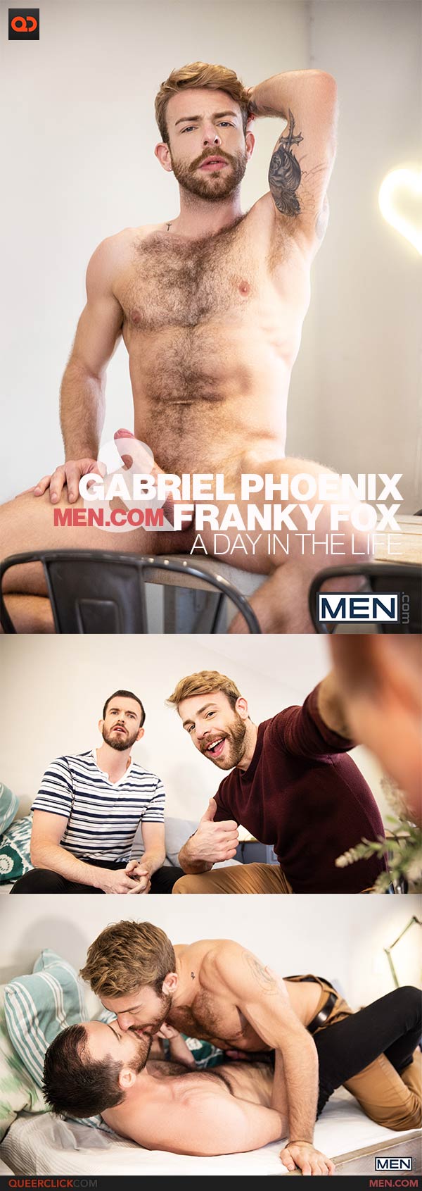 Men.com: Gabriel Phoenix and Franky Fox