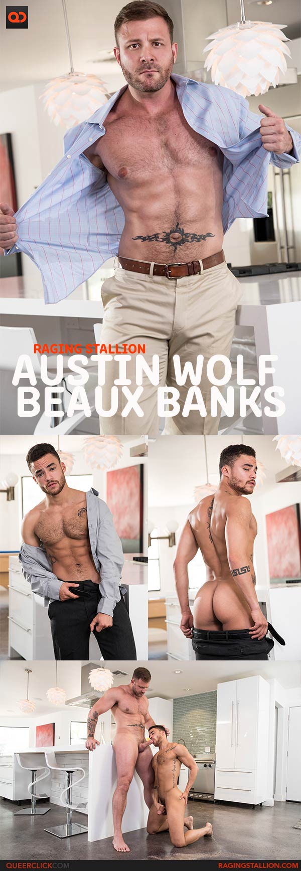 Raging Stallion: Austin Wolf and Beaux Banks