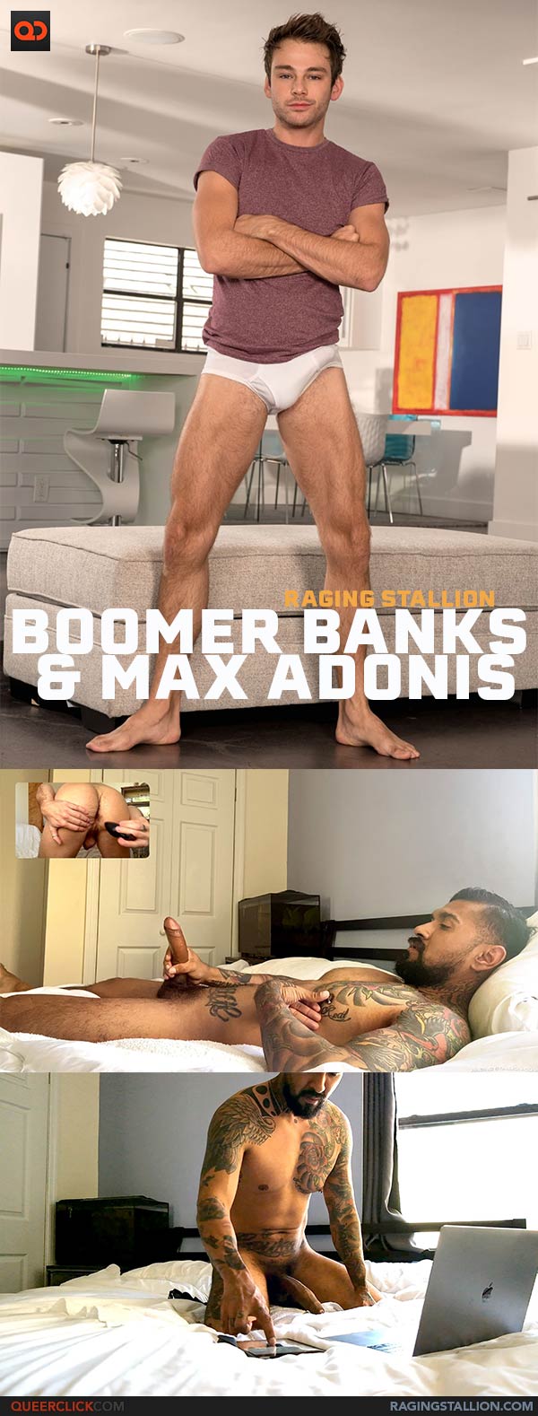 Raging Stallion: Boomer Banks and Max Adonis