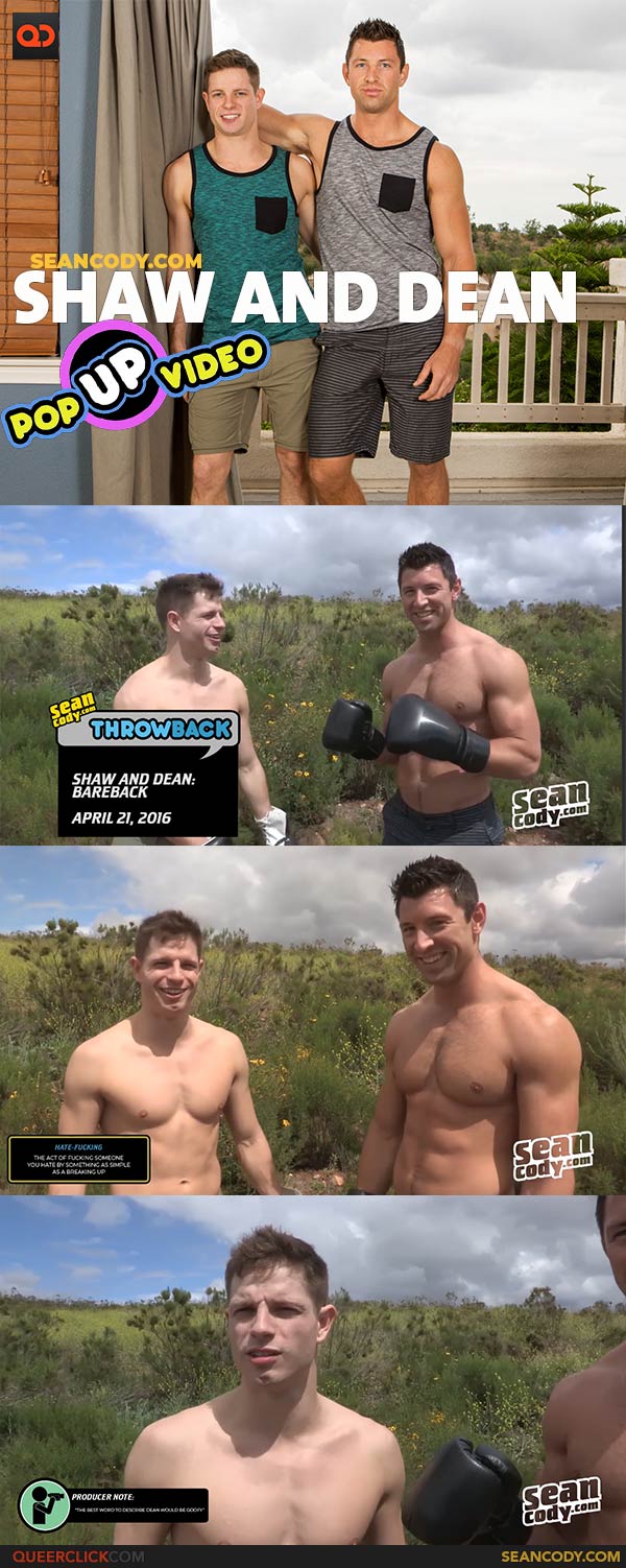 Sean Cody: Shaw and Dean - a Pop-Up Flashback Video