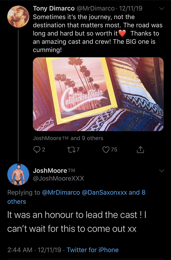 Ryan Rose Tries to Reignite His Twitter War with Josh Moore. Other Models Weighed In!