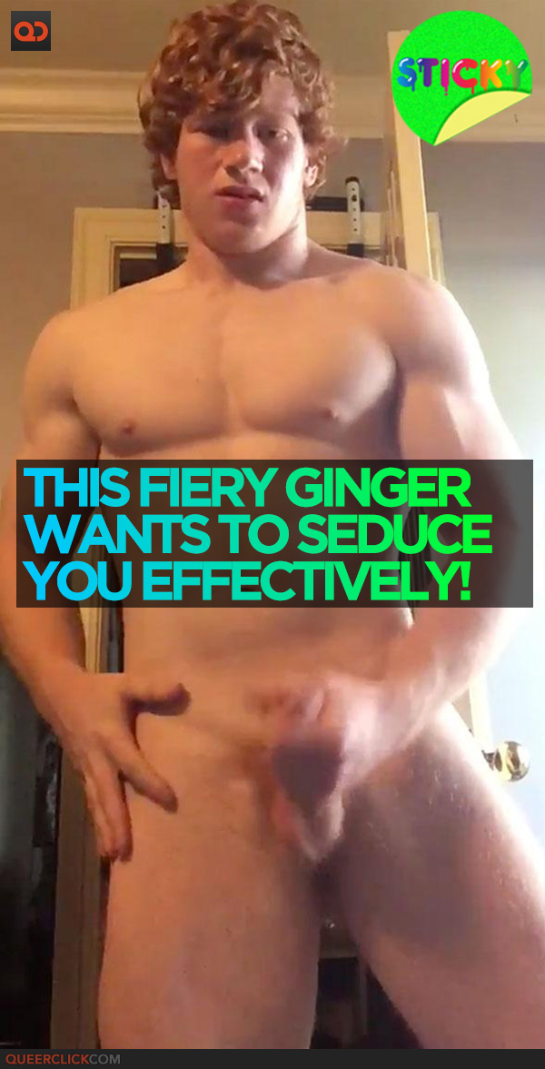 This Fiery Ginger Wants To Seduce You Effectively!