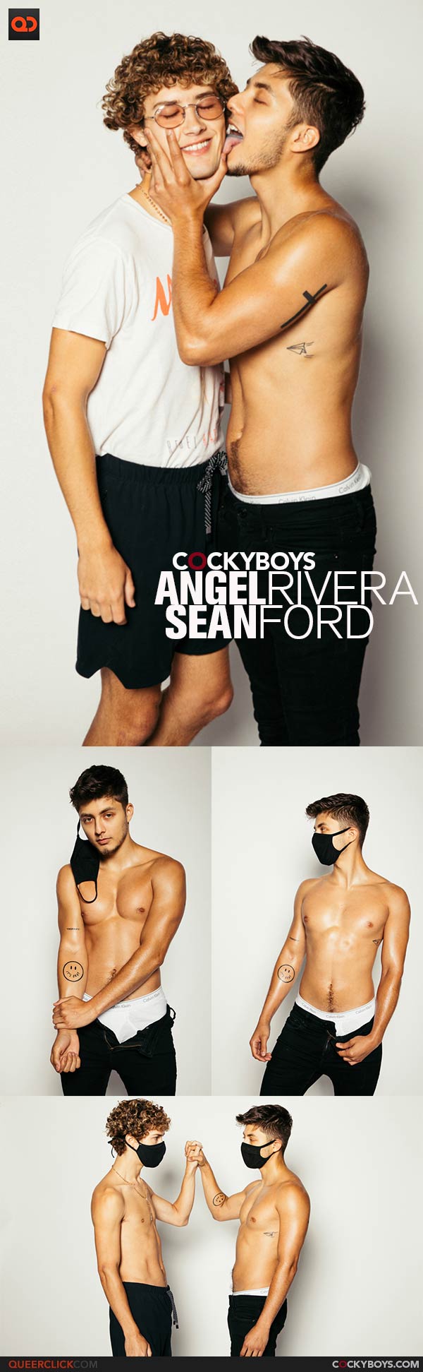 CockyBoys: Angel Rivera Makes his CockyBoys Debut With Sean Ford