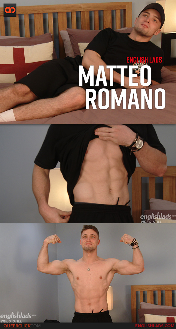 English Lads: Fit Young PT Matteo Romano Enjoys a Man Massage